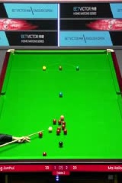 斯诺克丁俊晖4-3马海龙20231002