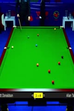 2025斯诺克武汉公开赛64进32阿兰·泰勒2-5斯科特·唐纳森20250825