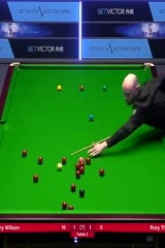 2023斯诺克苏格兰公开赛加里·威尔逊4-1涂振龙20231214