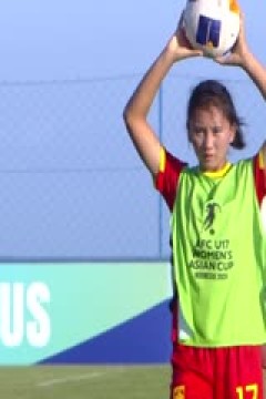 U17女足亚洲杯 中国女足VS澳大利亚女足 20240507