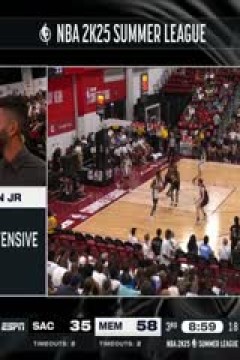 NBA夏季联赛 国王VS灰熊 20240713