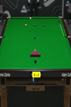 斯诺克威尔士公开赛亚当·达菲4-0詹姆·克拉克20240213