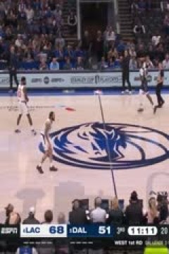 NBA季后赛 快船VS独行侠 20240429