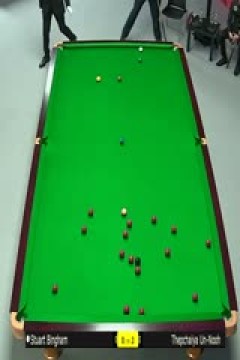 斯诺克德国大师赛64进32斯图尔特·宾汉姆0-5塔猜亚·乌诺20250128