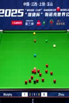 斯诺克玉山世界公开赛64进32周金豪0-5肖恩·墨菲20250224