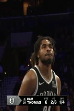 NBA季前赛 篮网VS76人 20241017