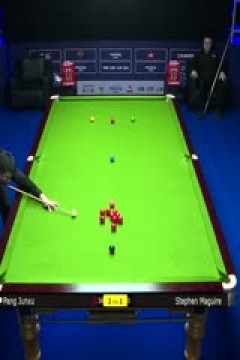 斯诺克世界公开赛64进32斯蒂芬·马奎尔5-3庞俊旭20240319
