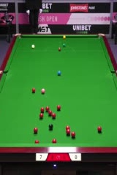 2025斯诺克英国公开赛第1轮张安达4-3杜恩·琼斯20250922