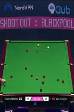 斯诺克单局限时赛128进64罗伯特·米尔金斯22-42刘宏宇20251212