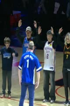 NBA常规赛 湖人VS雷霆 20250407