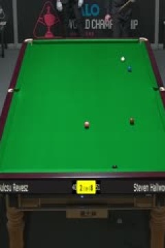 斯诺克世锦赛资格赛128进96布尔丘·雷韦兹2-10史蒂文·霍尔沃斯(第二阶段)20250408