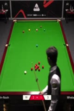 斯诺克西安大奖赛资格赛(128进64轮次)塔猜亚·乌努5-1帕特里克·惠兰20250902