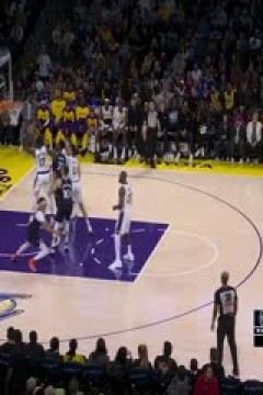 NBA常规赛 快船VS湖人 20250303