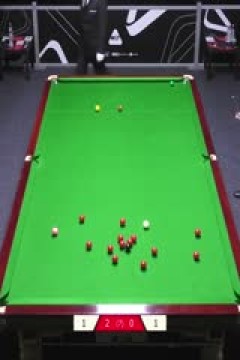 2025斯诺克英国公开赛资格赛名克·努查鲁特1-4阿米尔·萨克霍什20250628