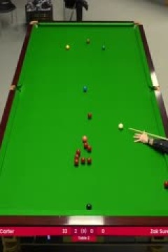 2024斯诺克德国大师赛阿里·卡特5-0扎克·苏尔蒂20240201