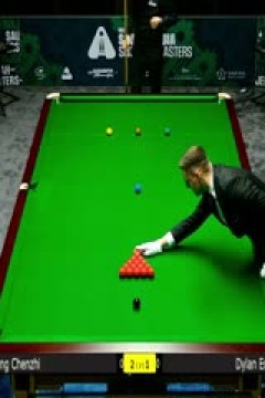 2025斯诺克沙特大师赛第二轮(112进80)巩晨智4-2迪伦·埃莫里20250809