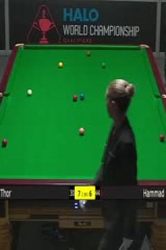 斯诺克世锦赛资格赛96进64涂振龙9-10哈马德·米亚(第二阶段)20250410