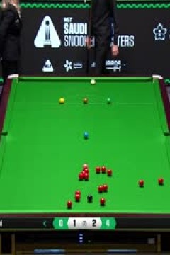 2025斯诺克沙特大师赛第一轮(144进112)克雷什·古尔巴克萨尼2-4瑞安·埃文斯20250808