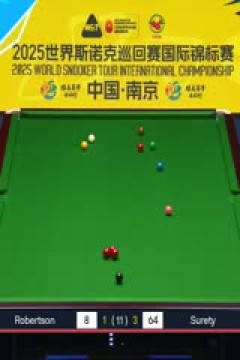 2025斯诺克国际锦标赛16进8尼尔·罗伯逊3-6扎克·舒尔第20251105
