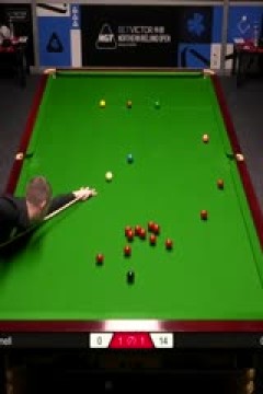 2025斯诺克北爱尔兰公开赛资格赛第二轮马丁·奥德奈尔4-2山姆·克雷吉20250907