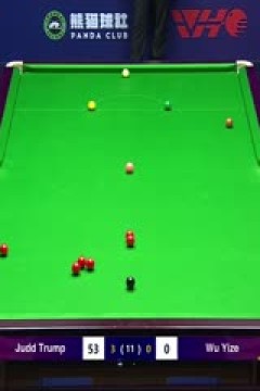 斯诺克特鲁姆普6-1吴宜泽20231014(李照)