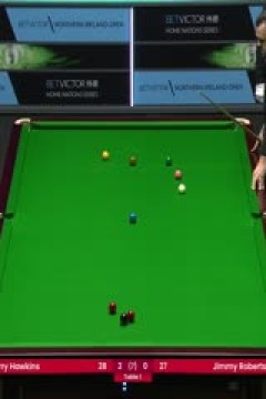 斯诺克巴里·霍金斯4-1吉米·罗伯逊20231026
