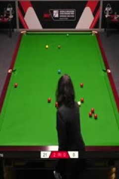 斯诺克西安大奖赛资格赛(128进64轮次)巴里·霍金斯5-0哈特姆·亚辛20250903