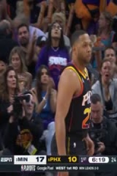 NBA季后赛 森林狼VS太阳 20240427