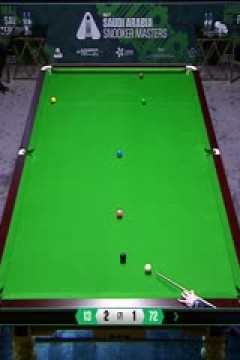 2025斯诺克沙特大师赛第二轮(112进80)阿尔特米·齐津斯4-3肯·达赫迪20250809