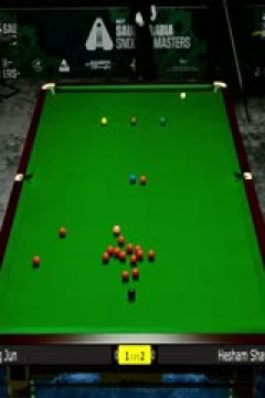 2025斯诺克沙特大师赛第一轮(144进112)江俊2-4赫舍姆·塞基20250808