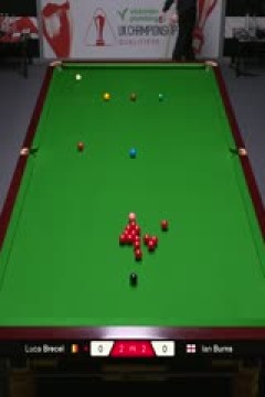 斯诺克英锦赛资格赛第三轮80进48卢卡·布雷切尔3-6伊安·伯恩斯20251125