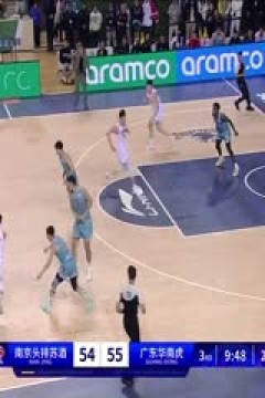 CBA常规赛 南京头排苏酒VS广东华南虎 20231112(王港)