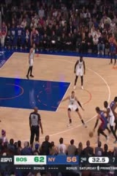 NBA常规赛 凯尔特人VS尼克斯 20240225