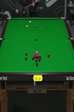 斯诺克威尔士公开赛伊恩·伯恩斯2-4汤姆·福德20240214