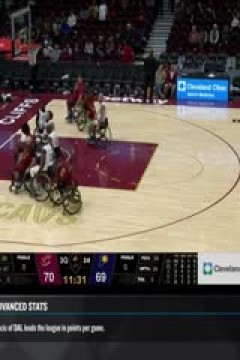 NBA季前赛 步行者VS骑士 20241011