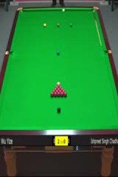 斯诺克伊什普雷特·辛格·查达4-0吴宜泽20230906