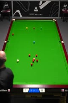 苏格兰公开赛资格赛Day1  米切尔·曼恩0-4伊恩·伯恩斯 20251014