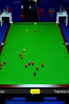 2025斯诺克武汉公开赛64进32庞俊旭1-5塔猜亚·乌努20250825