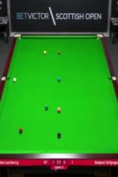 斯诺克苏格兰公开赛资格赛拜帕·西里帕蓬0-4朱利安·勒克莱尔20231102
