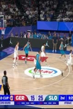 男篮世界杯 德国VS斯洛文尼亚 20230903(殷雪怡、霍楠)
