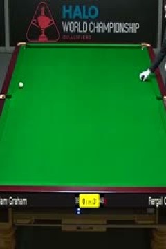 斯诺克世锦赛资格赛128进96利亚姆·格雷厄姆2-6弗加尔·奎因(第一阶段)20250407