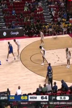 NBA夏季联赛 勇士VS灰熊 20250716