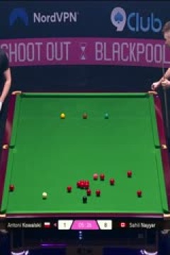 斯诺克单局限时赛128进64安东尼·科瓦尔斯基9-15萨希尔·纳亚尔20251212