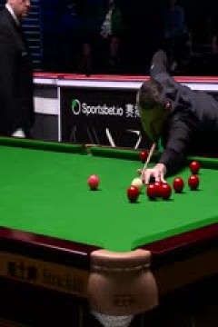 斯诺克巡回锦标赛四分之一决赛尼尔·罗伯逊1-7塞尔比(第一阶段)20250403