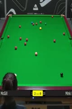 2025斯诺克南京国锦赛资格赛安东尼·麦克吉尔6-0明克·努查鲁特20250930