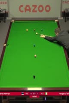 斯诺克弗盖里•奥布莱恩4-1安德烈斯•彼得洛夫20230814(李照)