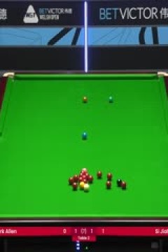斯诺克威尔士公开赛马克·艾伦4-1斯佳辉20240214