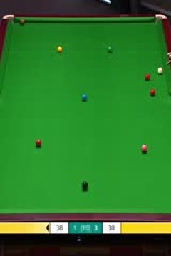 24-25赛季斯诺克世锦赛第一轮马克·艾伦5-4范争一(第一阶段)20250421