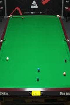 斯诺克西安大奖赛资格赛(128进64轮次)罗伯特·米尔金斯5-1明克·努查鲁特20250901