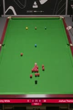 斯诺克威尔士公开赛资格赛吉米·怀特4-0约书亚·托蒙德20250204